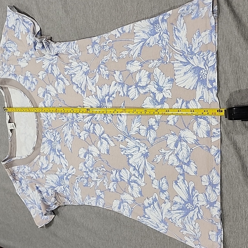 Women Banana Republic #flower shirt M - Picture 3 of 8